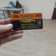 taksi magnet taksici magnet sipariş tasarım izmir